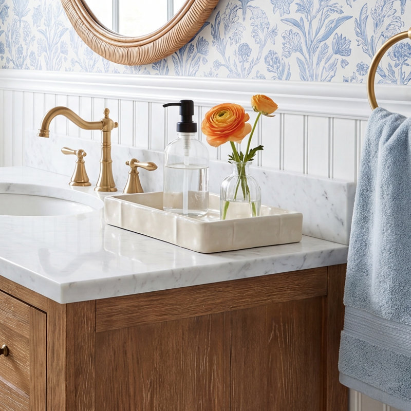 Kassatex Fine Linens Perla Soap Dish & Reviews | Birch Lane